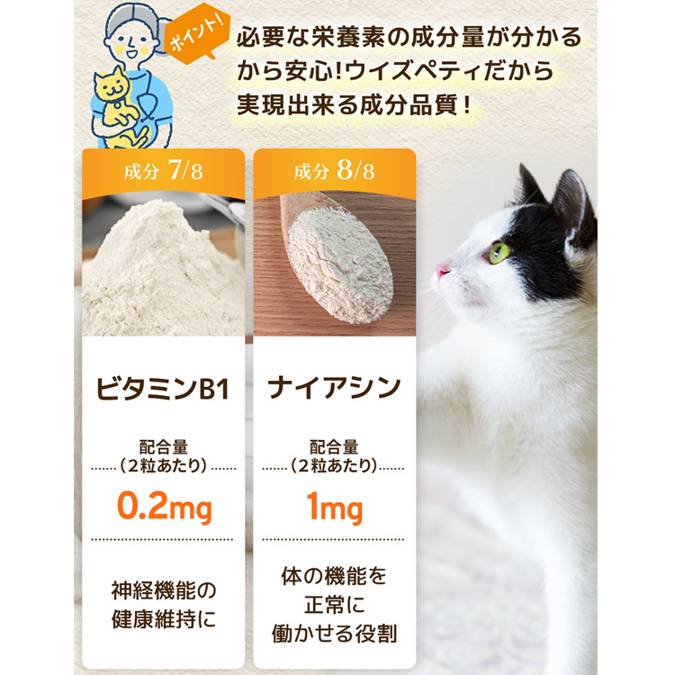 毎日万寿 NMN & レスベラトロール 60粒×6袋 毎日万寿【公式ウィズペティ】猫用 NMN サプリ